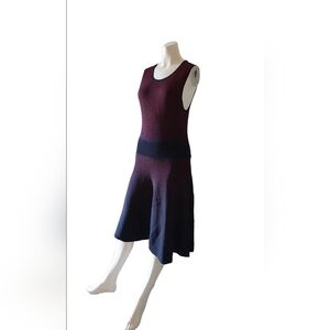 ANN TAYLOR WOMEN'SWEATER SLEEVELESS KNIT DRESS‎ SIZE MEDIUM